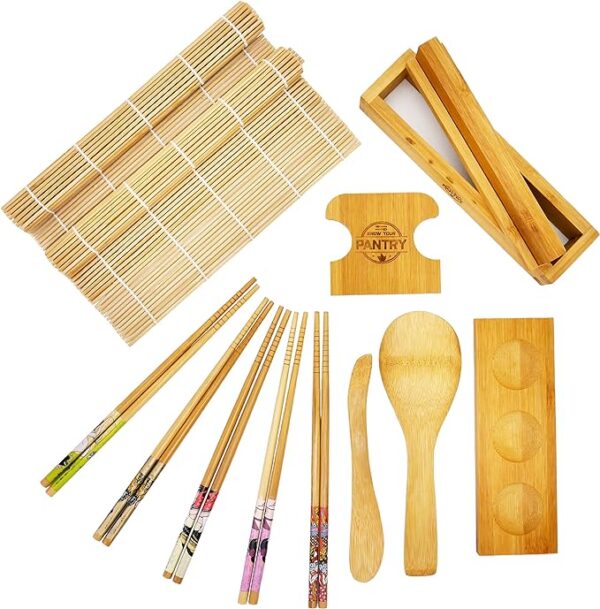 Bamboo Sushi and Maki Making Kit - Image 2